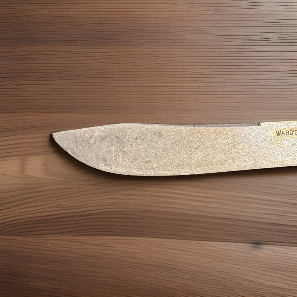 Vintage Ward's Keen Edge Butcher Slicing Knife 8